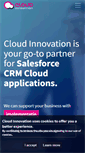 Mobile Screenshot of cloudinnovation.be